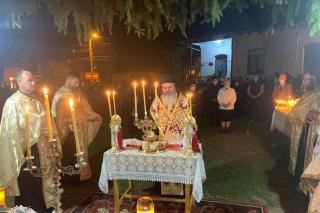 PS Ignatie, la hramul Bisericii „Sfântul Dumitru” din Huși