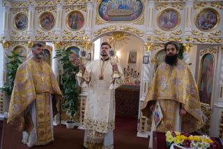 Liturghie arhierească în Parohia Hagi-Curda - Ismail, Ucraina