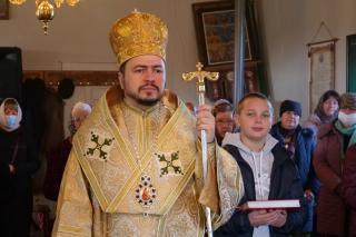 PS Veniamin a slujit în Parohia Cania