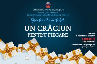 Concertul caritabil „Un Crăciun pentru fiecare”, la Suceava