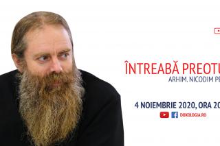 (Video) Întreabă preotul LIVE – ASCOR, 30 de ani – Arhim. Nicodim Petre