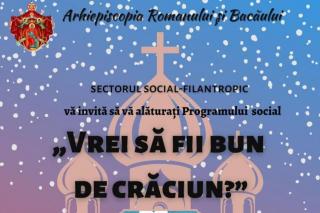 Lansarea Programului social eparhial „Vrei să fii bun de Crăciun?”