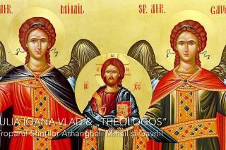 (Video) Troparul Sfinților Arhangheli Mihail și Gavriil – Iulia Ioana Vlad și Grupul psaltic „Theologos”