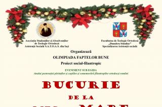 Studenții și absolvenții specializării Teologie Asistență Socială, împreună pentru fapte bune