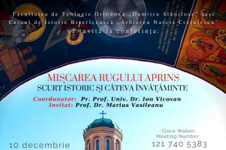 O nouă conferință a Cercului de istorie bisericească „Arhiereu Narcis Crețulescu”