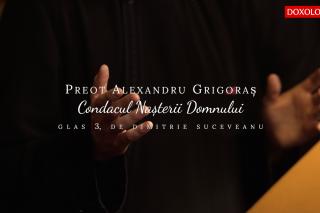 (Video) Alexandru Grigoraș – Condacul Nașterii Domnului („Fecioara, astăzi”)
