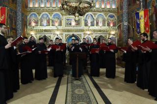 (Video) Corul Psaltic „Sfântul Ioan Damaschin” – Cu Dumnezeu la masă