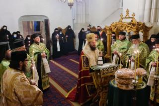 Parastas pentru sufletul vrednicului de pomenire mitropolit Anastasie Crimca