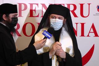(Video) Donarea de sânge este un act firesc, un semn palpabil al grijii pentru celălalt – PS Părinte Damaschin Dorneanul