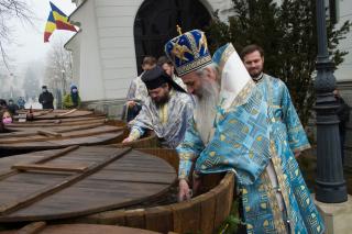 (Video) Botezul Domnului Hristos la Catedrala Mitropolitană din Iași