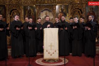 (Video) Corul „Chivotul”, al psalților Catedralei mitropolitane din Iași – Troparul Întâmpinării Domnului