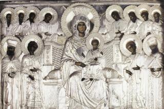 Icoana Maicii Domnului „Iconomissa” de la Marea Lavră