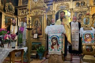 Slujbă misionară în Parohia Bălușeni, Protopopiatul Botoșani