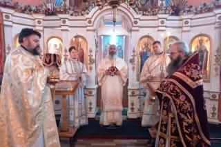 Slujire arhierească în Parohia Brânzeni, Edineţ