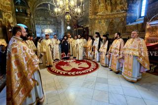 Liturghie arhierească în a doua duminică a Postului Mare la Mănăstirea Sfântul Ioan cel Nou de la Suceava