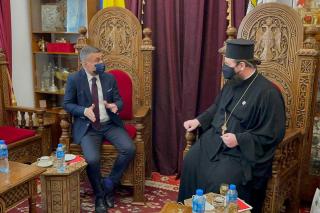 Ambasadorul Saranga, la Reprezentanţa Patriarhiei de la Ierusalim: „Este important să fie respectată libertatea religioasă”