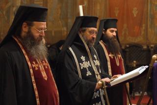 Ultima parte a Canonului Sfântului Andrei Criteanul la Mănăstirea „Sfinții Trei Ierarhi”