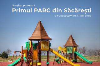 Se construiește primul parc pentru copii și tineri din satul Săcărești. Fii alături de inițiatori!