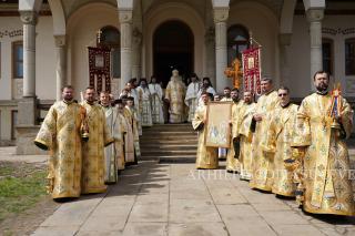 Duminica Floriilor prăznuită la Catedrala Arhiepiscopală din Suceava