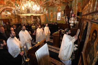 Sfântul Ierarh Pahomie de la Gledin, cinstit la Schitul Pocrov
