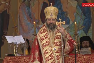 (Video) „Astăzi ne este pusă înainte viața Sfântului Gheorghe ca prilej de îmbărbătare în fața luptelor și a ispitelor” – PS Nichifor
