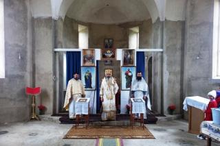 Slujbă arhierească la Mănăstirea Chirilovca - Floreşti