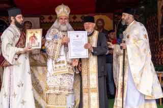Biserica filiei Belci a Parohiei Slobozia, sfinţită de IPS Ioachim