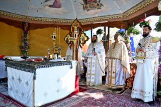 Cinstirea Sfântului Apostol Toma în altarul de vară al Parohiei Andrieșeni