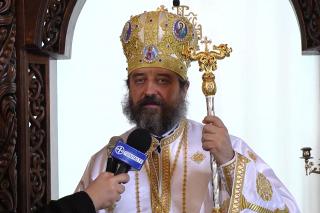 (Video) „Părinții de aici au de dus mai departe această moștenire a Sfinților Sila, Paisie și Natan” – Preasfințitul Părinte Nichifor Botoșăneanul