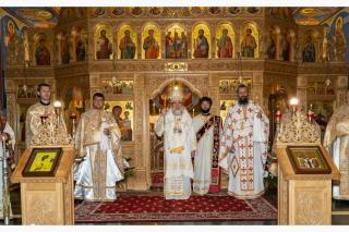 Liturghie arhierească la Catedrala „Înălțarea Domnului" din Bacău