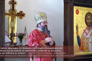 (Video) „Nu avem nicio șansă să devenim cetățeni ai Raiului dacă nu iertăm și iubim!” – PS Macarie