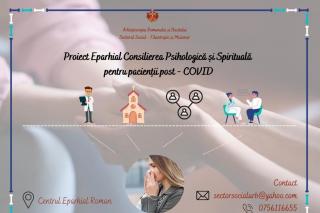 Proiectul eparhial „Consiliere psiho-socială și terapie spirituală pentru pacienții post-COVID”
