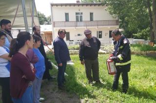 Pregătire P.S.I-S.U. la Centrul social-cultural „Sfântul Ilie” Miclăușeni