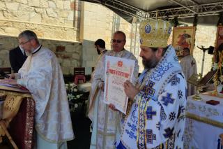 Resfințire de pictură și sfințire de complex parohial, la Parohia nemțeană Grumăzești