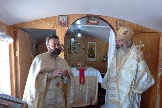 Preasfinţitul Antonie a slujit în Parohia „Sfântul Ierarh Nicolae” - Ocniţa