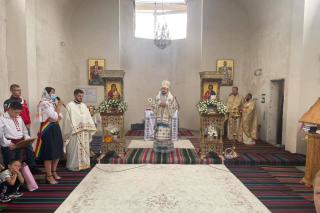 Binecuvântare arhierească în Parohia Cucoara, Protopopiatul Cahul