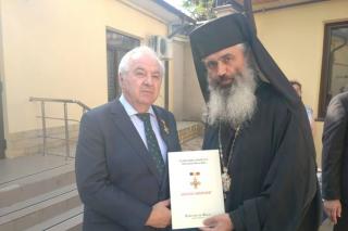 Academicianul Valeriu Matei gratificat de Episcopia de Bălţi