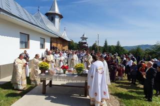 Rugăciuni de binecuvântare în Parohia Poiana II Dărmănești