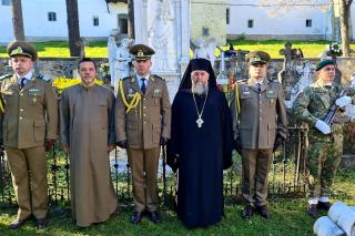 Pomenirea eroilor din cel de-al Doilea Război Mondial la Mănăstirea Neamț, în Anul comemorativ al celor adormiți în Domnul