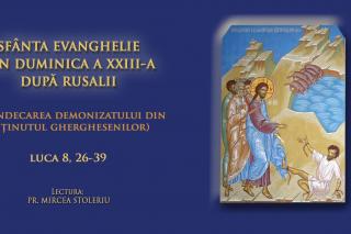 (Video) Sfânta Evanghelie din Duminica a XXIII-a după după Rusalii
