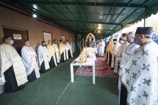 (Foto) Hram la singura parohie din Iași ce-l are ca ocrotitor pe Sfântul Apostol și Evanghelist Luca