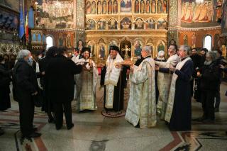 Părintele Ioan Ică senior a fost pomenit la șase luni de la trecerea în veșnicie