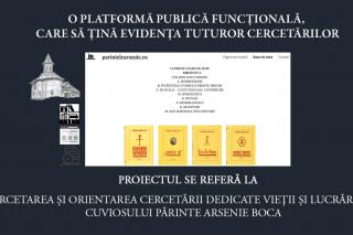 Platforma online dedicată vieții și operei Cuviosului Părinte Arsenie Boca
