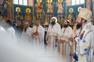 Sfântul Ierarh Nectarie de la Eghina a fost cinstit la Mănăstirea Sihăstria Putnei