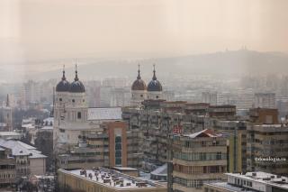 Catedrala Mitropolitană din Iași văzută de sus