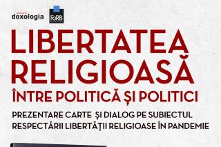 Lansare de carte la Librăria Doxologia din Iași: „Libertatea religioasă între politică și politici”