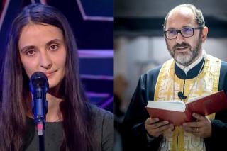 (Video) Altfel despre artă: Laura Dinu, vocea virală de la „Românii au talent”, în dialog cu Părintele Constantin Necula
