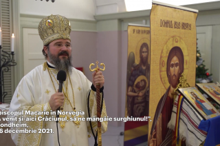 (Video) PS Macarie – „A venit și-aici Crăciunul, să ne mângâie surghiunul!”