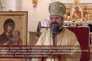 (Video) Viața, faptele și minunile Sfinților Ierarhi Nicolae și Spiridon constituie o operă teologică întrupată, fundamentală!"
