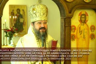 (Video) „Mulți dintre stăpânitorii acestei lumi ar vrea să ne gârbovească, să ne șteargă cerul din inimă și să ne țintuiască privirea către cele de jos” – PS Macarie